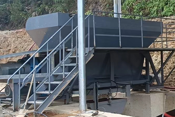 湖北打散機項目試機運行現場