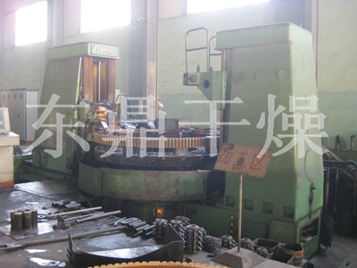 礦渣烘干機生產現場