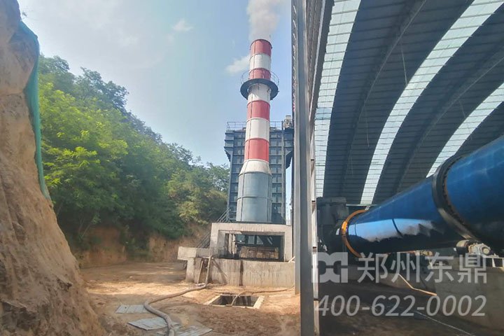 陜西彬縣煤泥烘干機現場案例