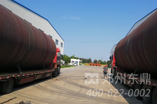 煤泥烘干機(jī)設(shè)備裝車發(fā)貨
