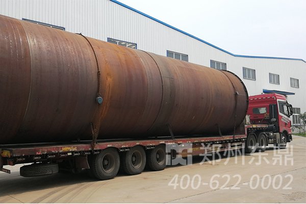 煤泥烘干機設備第二車發貨現場