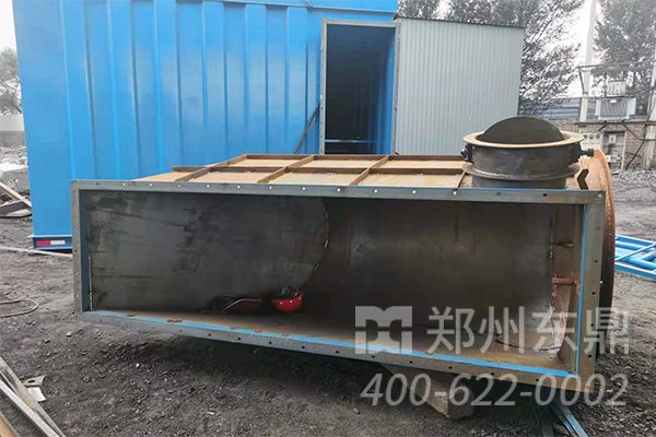 煤泥烘干機設備安裝現場情況