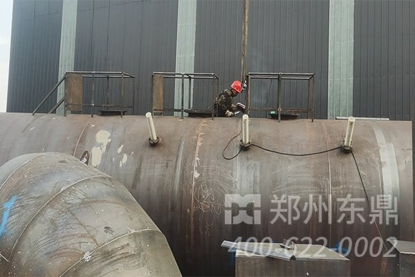 山西朔州煤泥烘干機安裝現(xiàn)場