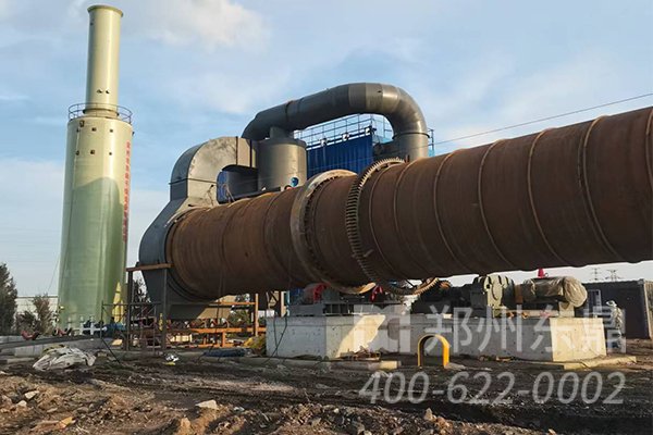 山西大同煤泥烘干機(jī)項(xiàng)目安裝現(xiàn)場
